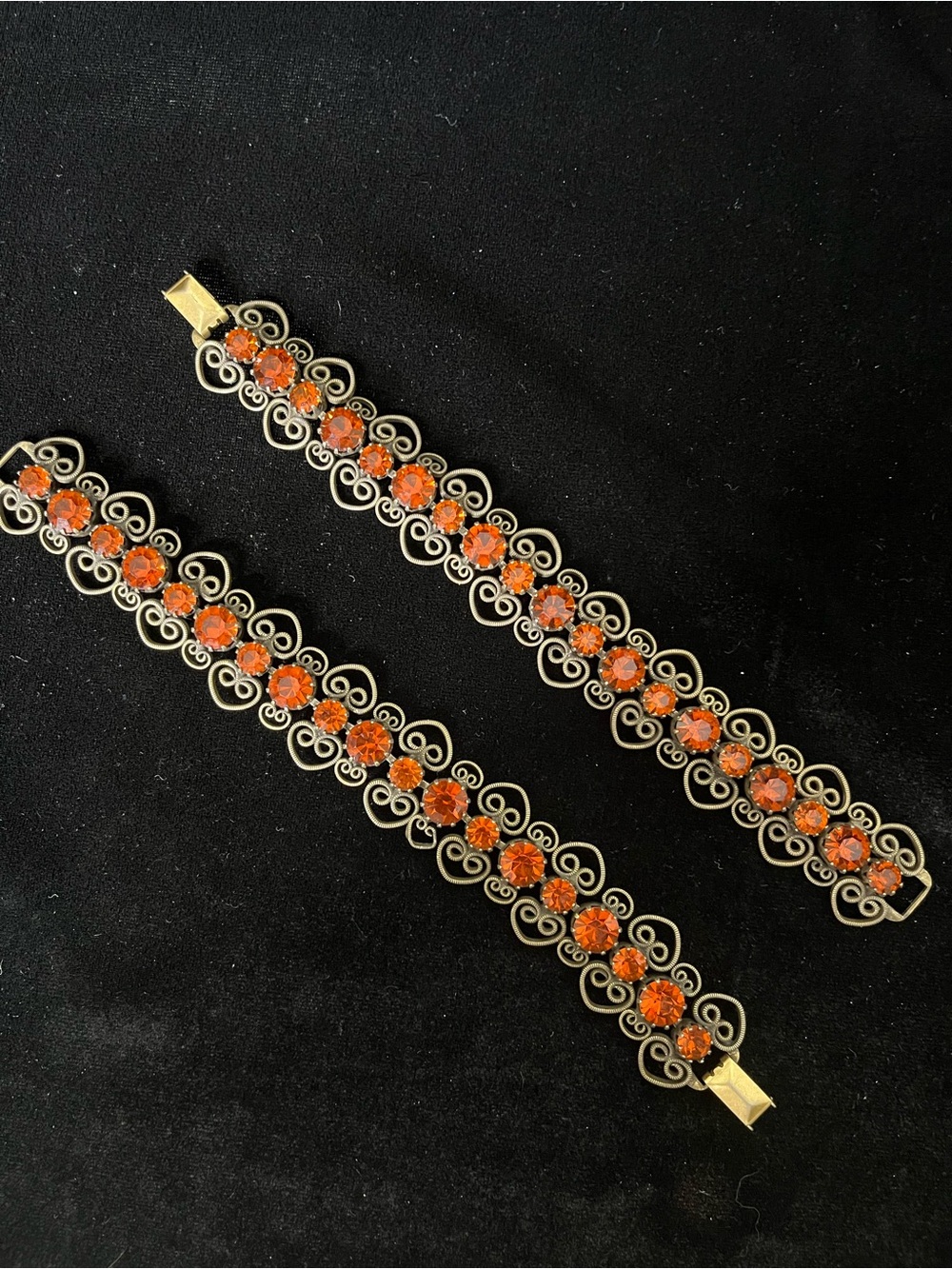 De Lizza & Elster for Weiss Juliana Bracelet and Earrings Demi Parure 1702 - Picture 3 of 11